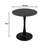 Violet - Црна керамичка HoReCa маса ф70cm