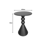 Bilane - Црна странична маса Ф39 cm