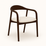 Indigo - Трпезариска Столица Dark Walnut