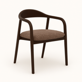 Indigo - Трпезариска Столица Dark Walnut