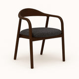 Indigo - Трпезариска Столица Dark Walnut