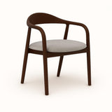 Indigo - Трпезариска Столица Dark Walnut