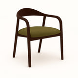 Indigo - Трпезариска Столица Dark Walnut