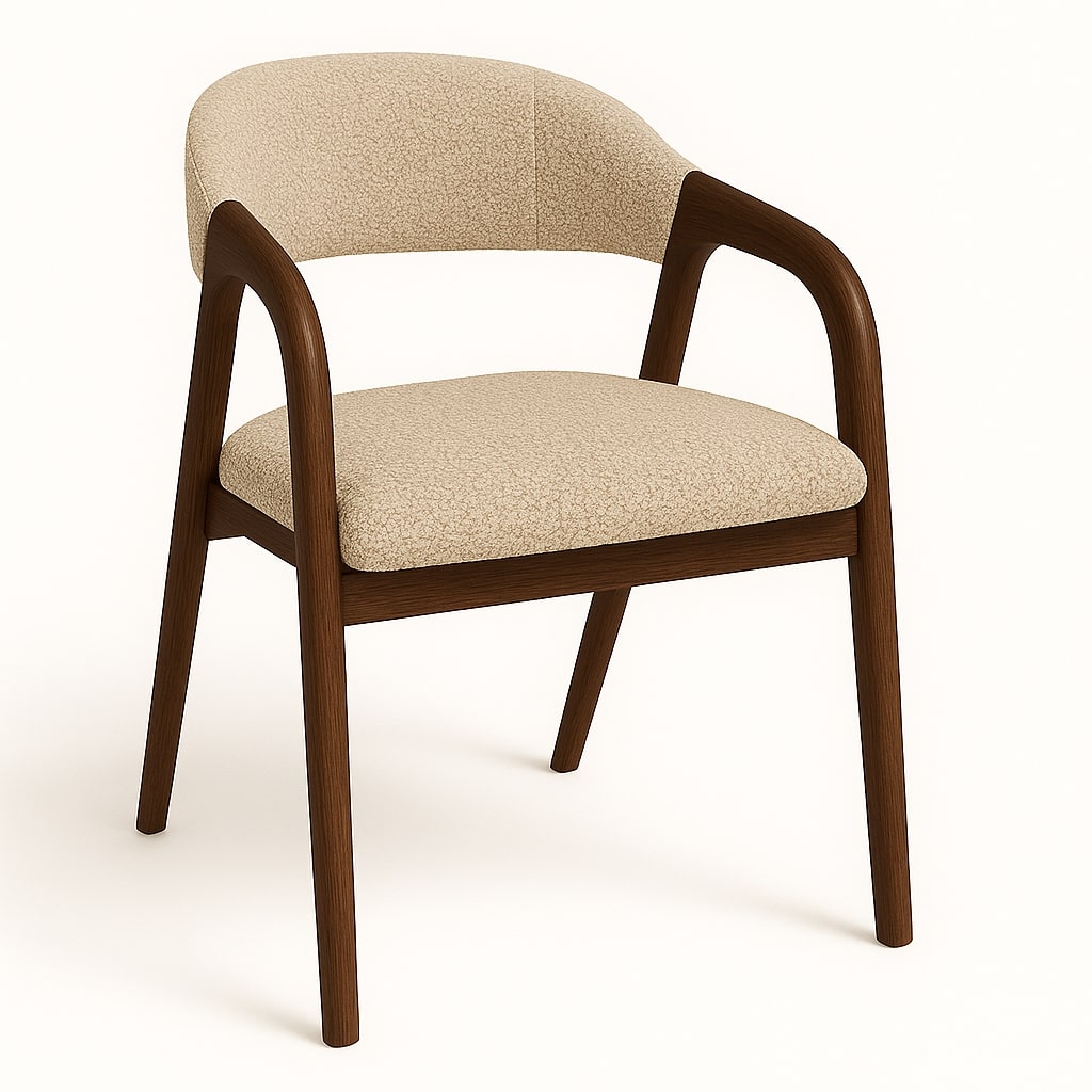 Lark - Трпезариска Столица Dark Walnut