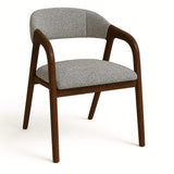Lark - Трпезариска Столица Dark Walnut