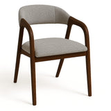 Lark - Трпезариска Столица Dark Walnut