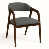 Lark - Трпезариска Столица Dark Walnut