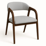 Lark - Трпезариска Столица Dark Walnut