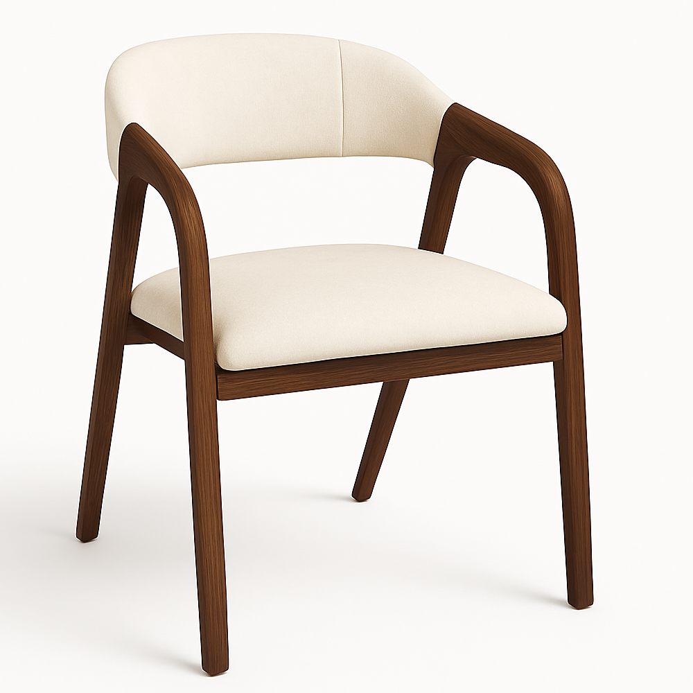 Lark - Трпезариска Столица Dark Walnut