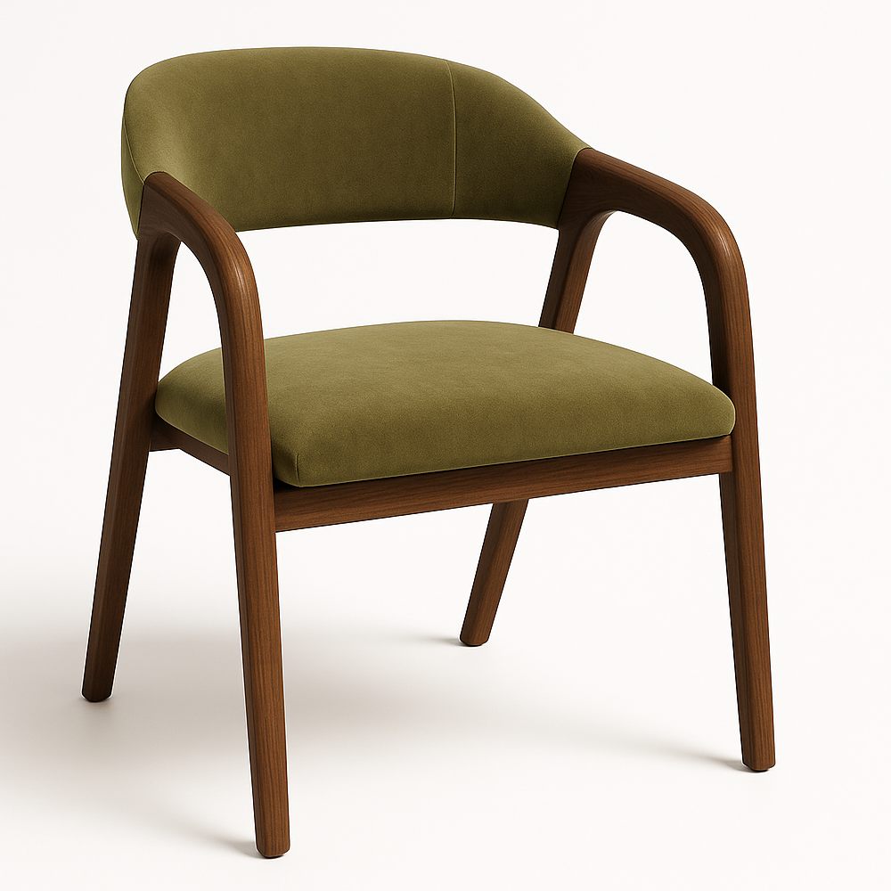 Lark - Трпезариска Столица Dark Walnut