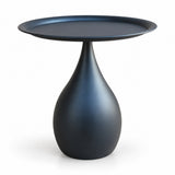 Samino - Црна странична маса Ф39 cm