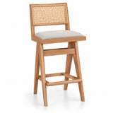 Winslow - Барска столица даб 44,5х46х98см